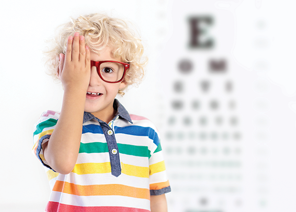 ضعف بینایی در کودکان