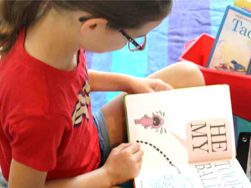 استقلال در کتابخوانی کودکان