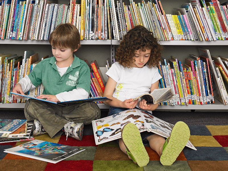 کتاب درمانی در کتابخانه و مدارس