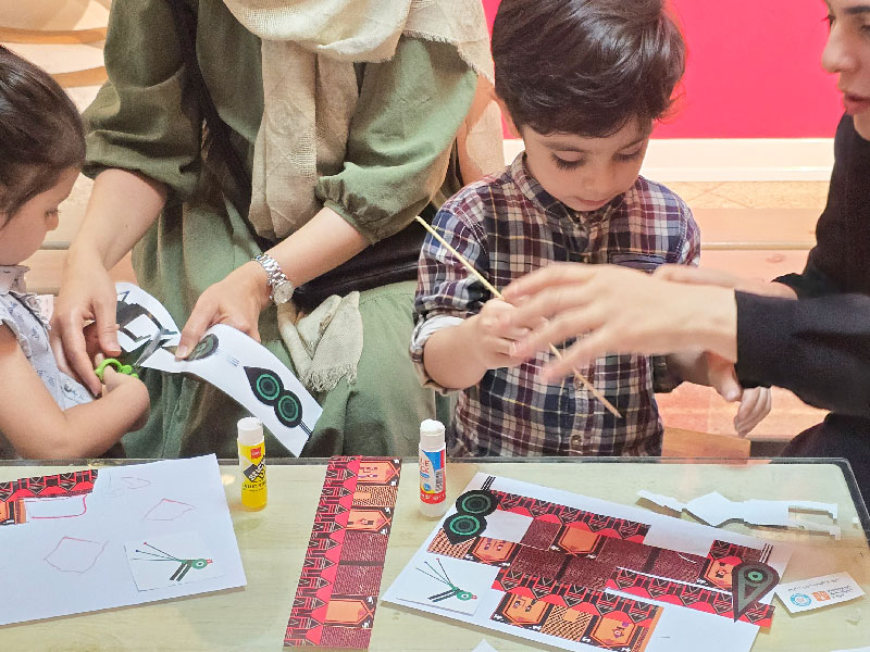 کارگاه ساخت بازار ایرانی با کودکان