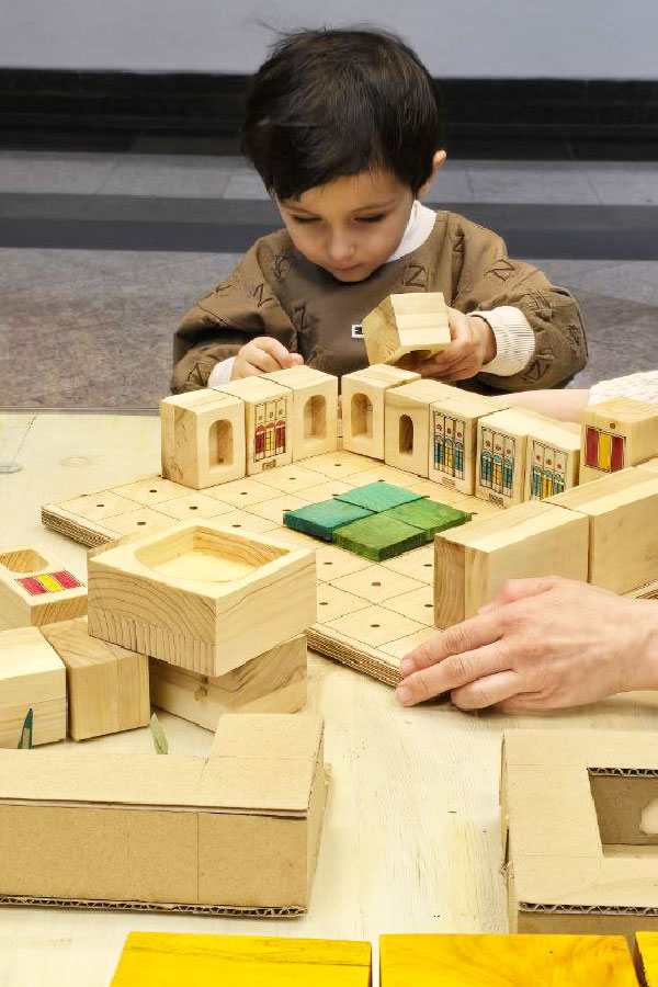 جورچین‌های معماری برای کودکان