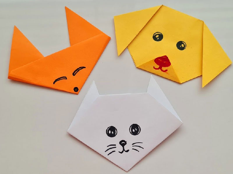 کاردستی کاغذی تاشونده با کودکان 