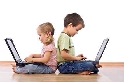 بندگی کودکان در برابر افزارهای الکترونیک