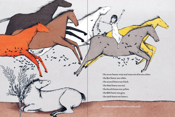 انتشار کتاب هفت اسب، هفت رنگ (در مرغزار خیال) در امریکا