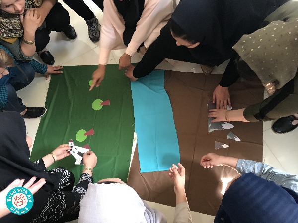 برگزاری نخستین کارگاه آموزش خلاق سواد پایه در منطقهٔ سیل‌زده خوزستان