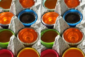 ساختن فسیل‌های خوردنی همراه با کودکان