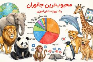 محبوب‌ترین جانوران؛ یک پروژه دانش‌آموزی