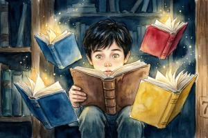 قصه «کتابخانه‌ای که شب‌ها بیدار می‌شد» برای کودک ۹ ساله