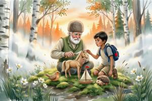 قصه «رازِ جنگلِ نقره‌ای» (برای کودک ۹ ساله)
