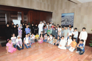 کارگاه محیط زیست شهرداری دبی برای کودکان