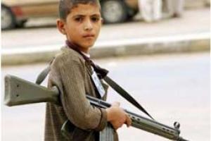 کودکان عراقی با خطر سلاح های دستی آشنا می شوند!