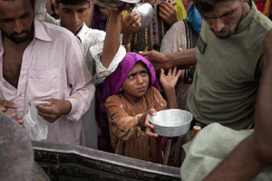 تصویرهای یونیسف از کودکان پاکستانی آسیب دیده از سیل