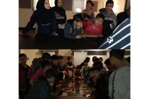 در هفته کتاب کودکان خانه کودک ناصر خسرو از موزه دوران اسلامی دیدن کردند