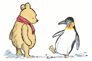 دوستی «وینی پو» با یک پنگوئن در جدیدترین کتاب این خرس دوست‌داشتنی