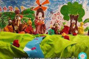 ساخت عروسک دستکشی و اجرای نمایش در کارگاه «نمایش برای کودکان»