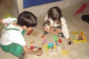 اتاق اسباب بازی در خانه کتابدار کودک و نوجوان 