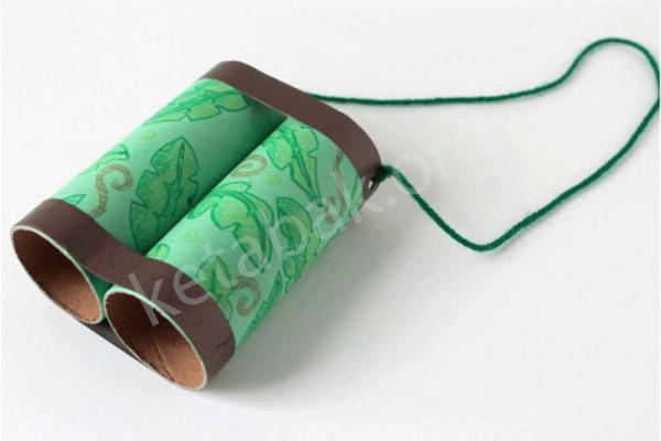 ساخت دوربین شکاری با رول دستمال توالت