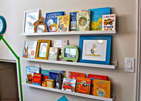 کتابخانه ویژه کودک تان را بسازید!