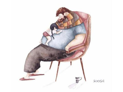 شعر بابا آمد از مصطفی رحمان دوست