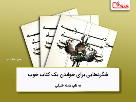 شگردهایی برای خواندن یک کتاب خوب، بررسی کتاب دیوانه و چاه، بخش نخست