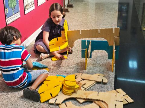 کارگاه معماری جورچین‌های هندسی برای کودک و نوجوان