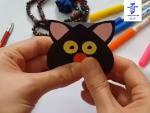 ساخت کاردستی «گربه» توسط سارا نامداری