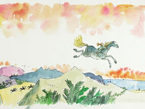 اسب ابری