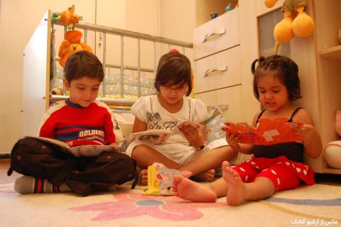 کودک و خواندن کتاب