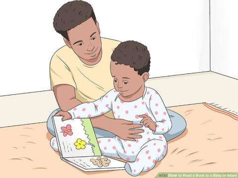 کتابخوانی برای کودکان نوپا و نوزادان چگونه است؟