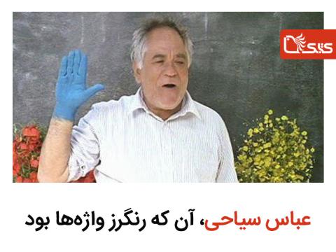 عباس سیاحی، آن که رنگرز واژه‌ها بود