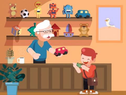 شعر بازیچه‌های بچه‌ها از پروین دولت آبادی