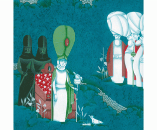 نمایشگاه تصویرگران کتاب کودک " گروه آبی" در تهران!