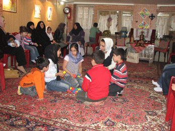 عصای سفید آب‌نباتی در خانه کتابدار کودک و نوجوان!