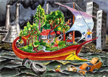 "زندگی در جنگل" را نقاشی کن!