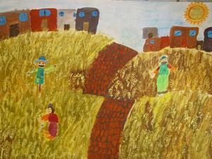 درخشش کودکان ایرانی در مسابقه نقاشی بین اللمی ژاپن!