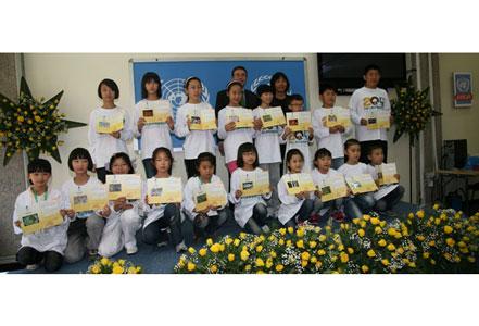 دوست داران کوچک محیط زیست مهمان سازمان ملل شدند