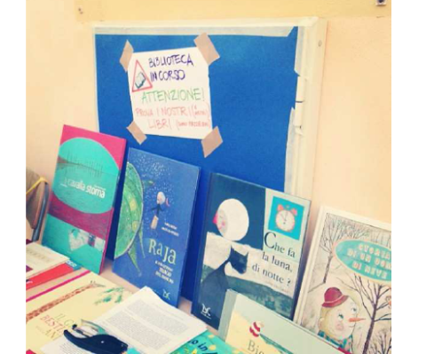 کتابخانه ای برای کودکان مهاجر