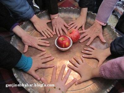 برگزاری مراسم شب یلدا در کتابخانه کودک و نوجوان روستا پوده!