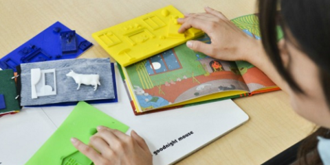 کتاب های حسی لمسی برای کودکان نابینا دسترس پذیرتر می شود!