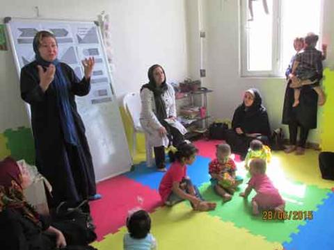 کارگاه کتابخوانی با نوزاد و نوپا در خانه فرهنگ محمودآباد برگزار می شود 