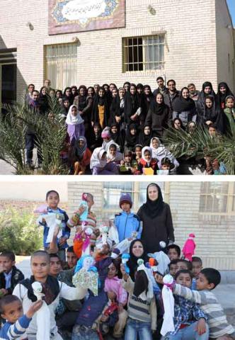 گزارش راه اندازی کتابخانه کودک و نوجوان، خانه اسباب بازی و موزه مردم شناسی در شه