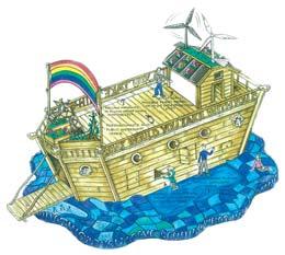 کشتی کودکان در راه نجات زمین!