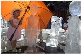 کودکان یخی "معبد زمین" گرمشان است!