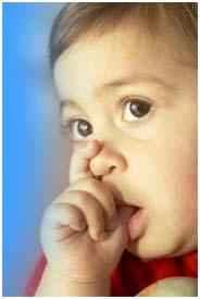 مکیدن انگشت و اختلال در گفتار