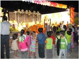 گروه های فرهنگی کودک و نوجوان  تهران، در جشنواره سلامت پتروشیمی جم