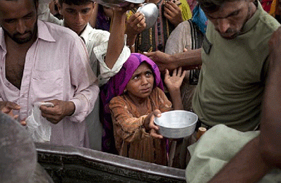 تصویرهای یونیسف از کودکان پاکستانی آسیب دیده از سیل