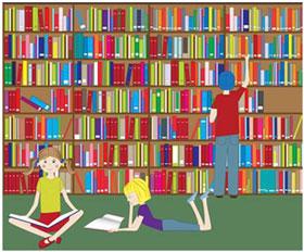 زندگی در خانه ای پر از کتاب کودکان را به تحصیل مشتاق تر می کند!  