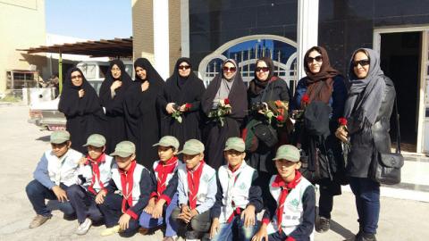 پیوستن کودکان زابلی به برنامه با من بخوان