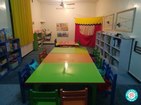 آغاز به کار کتابخانه‌ کودک‌محور گوریه در منطقه‌ی شعیبیه خوزستان 