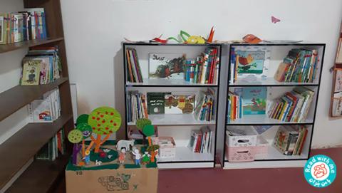  گشایش کتابخانه «با من بخوان» دبستان روستای قرقروک زاهدان 